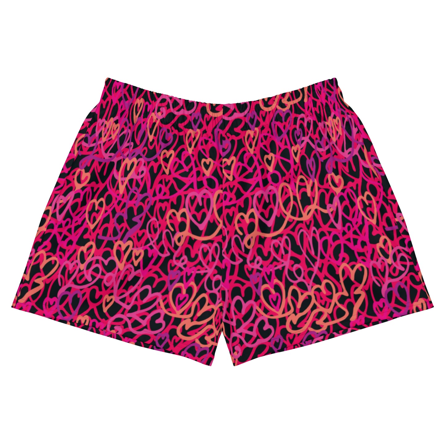 Pink Spectrum Recycled Athletic Shorts