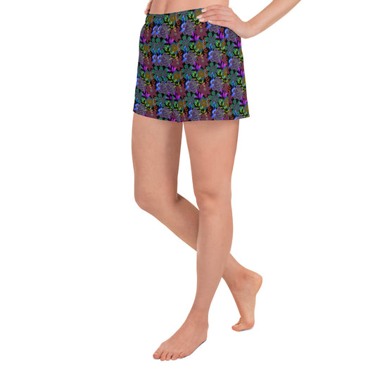 Wildflower Wanderlust Recycled Athletic Shorts