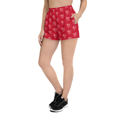 Vermilion Vibe Recycled Athletic Shorts