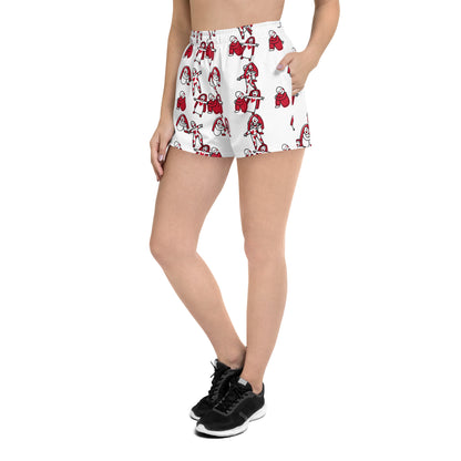 Crimson Script Recycled Athletic Shorts