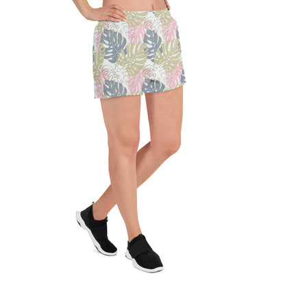 Leafy Whispers Recycled Athletic Shorts