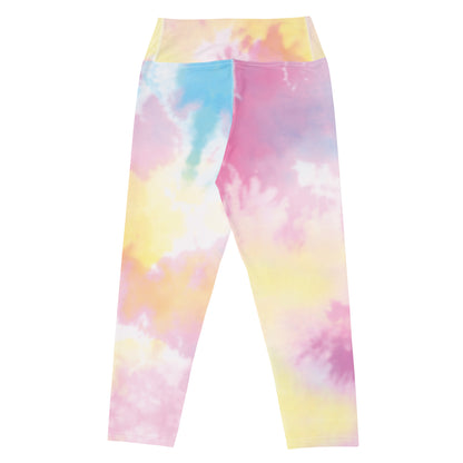 Tie-Dye Dream Yoga Capri Leggings