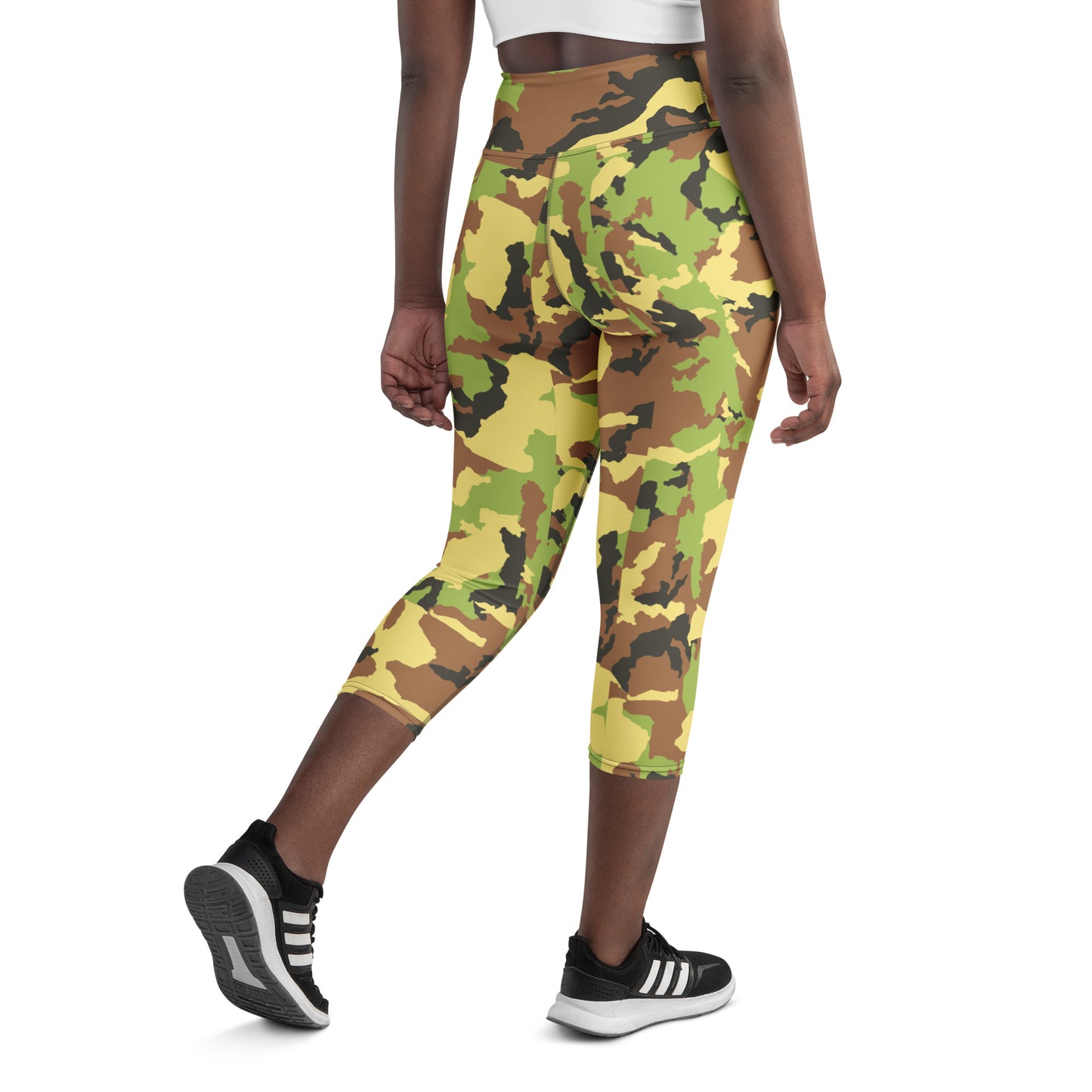 Urban Ranger Camo Yoga Capri Leggings