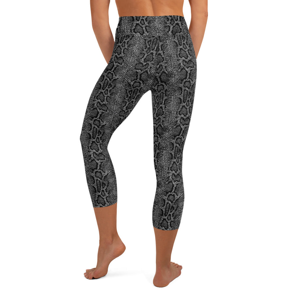 Fierce Fit High-Waisted Yoga Capri Leggings