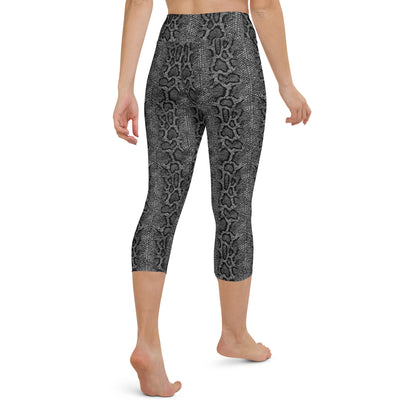 Fierce Fit High-Waisted Yoga Capri Leggings