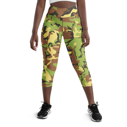 Urban Ranger Camo Yoga Capri Leggings