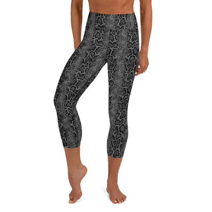 Fierce Fit High-Waisted Yoga Capri Leggings