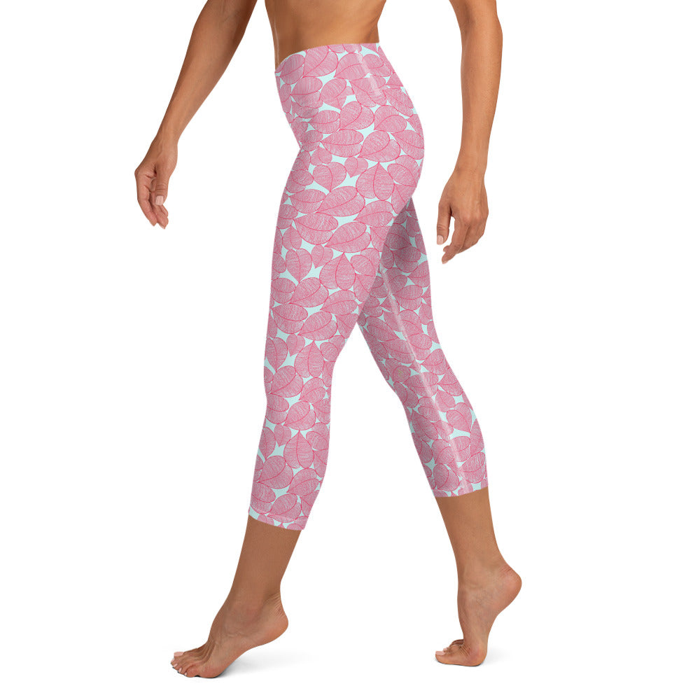 Leaf Love Activewear Capri Leggings