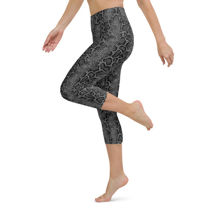 Fierce Fit High-Waisted Yoga Capri Leggings