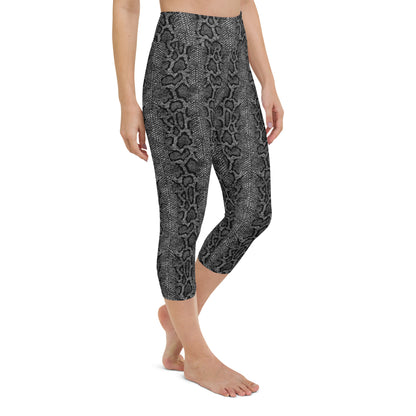 Fierce Fit High-Waisted Yoga Capri Leggings