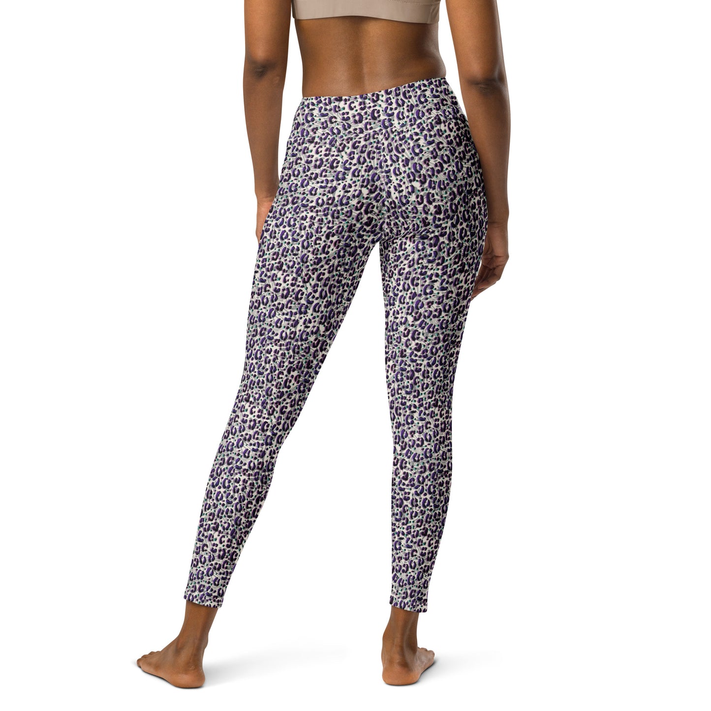 Jungle Rhythm High-Waisted Yoga Leggings