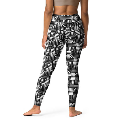 Zenith Zigzag High-Waisted Yoga Leggings