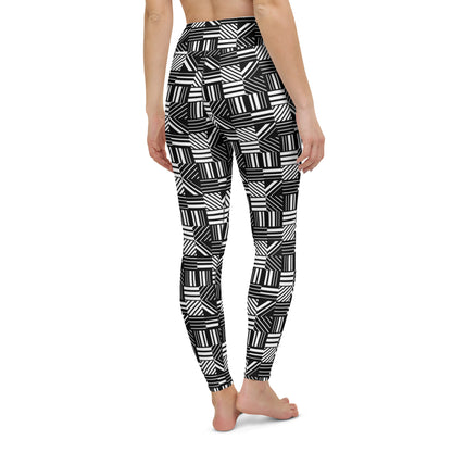 Zenith Zigzag High-Waisted Yoga Leggings