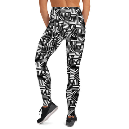 Zenith Zigzag High-Waisted Yoga Leggings