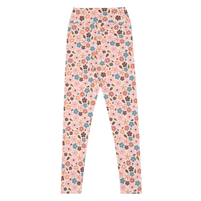 Blooming Garden High-Waisted Yoga Leggings