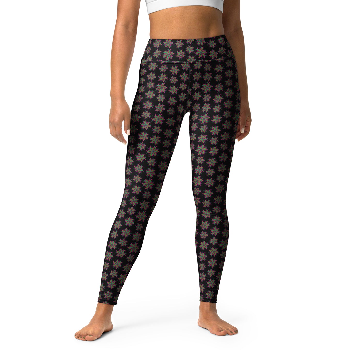 Blossom Perfection High-Waisted Yoga Leggings