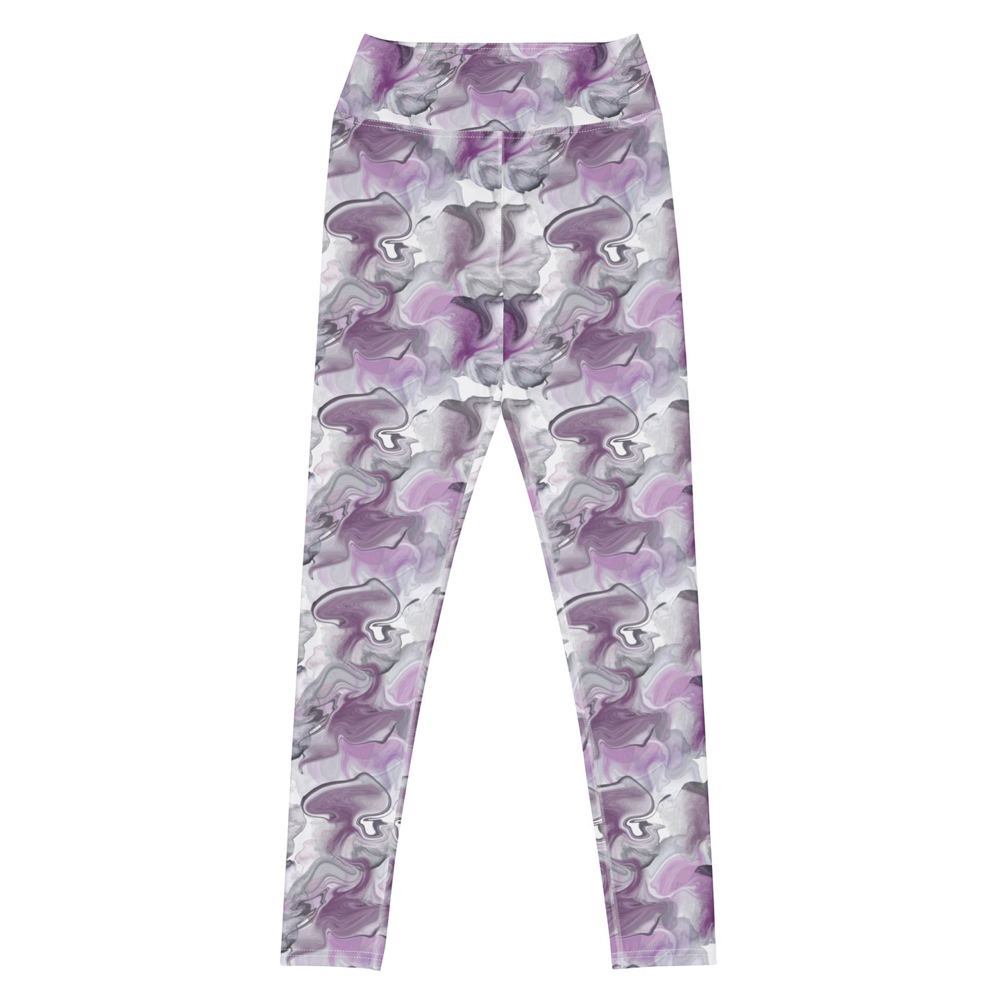 Daydream Purple High-Waisted Yoga Leggings