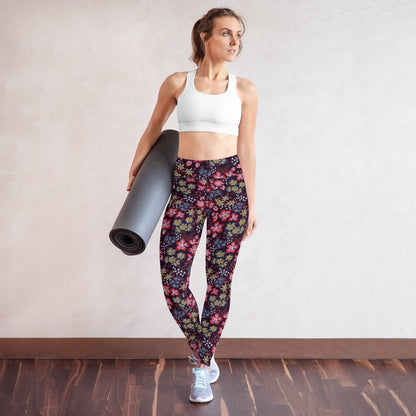 Meadow Marvel High-Waisted Yoga Leggings