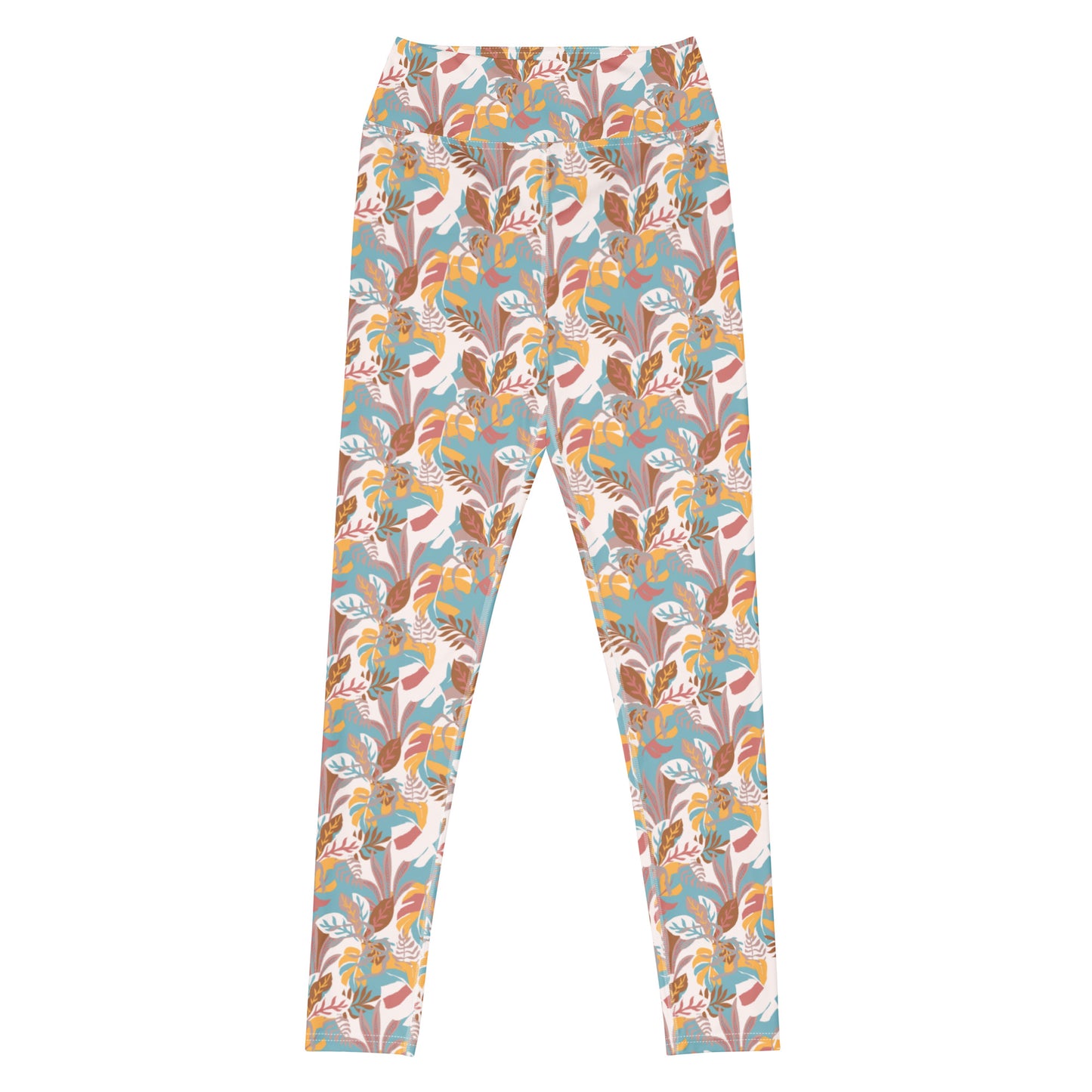 Kaleidoscope Garden High-Waisted Yoga Leggings