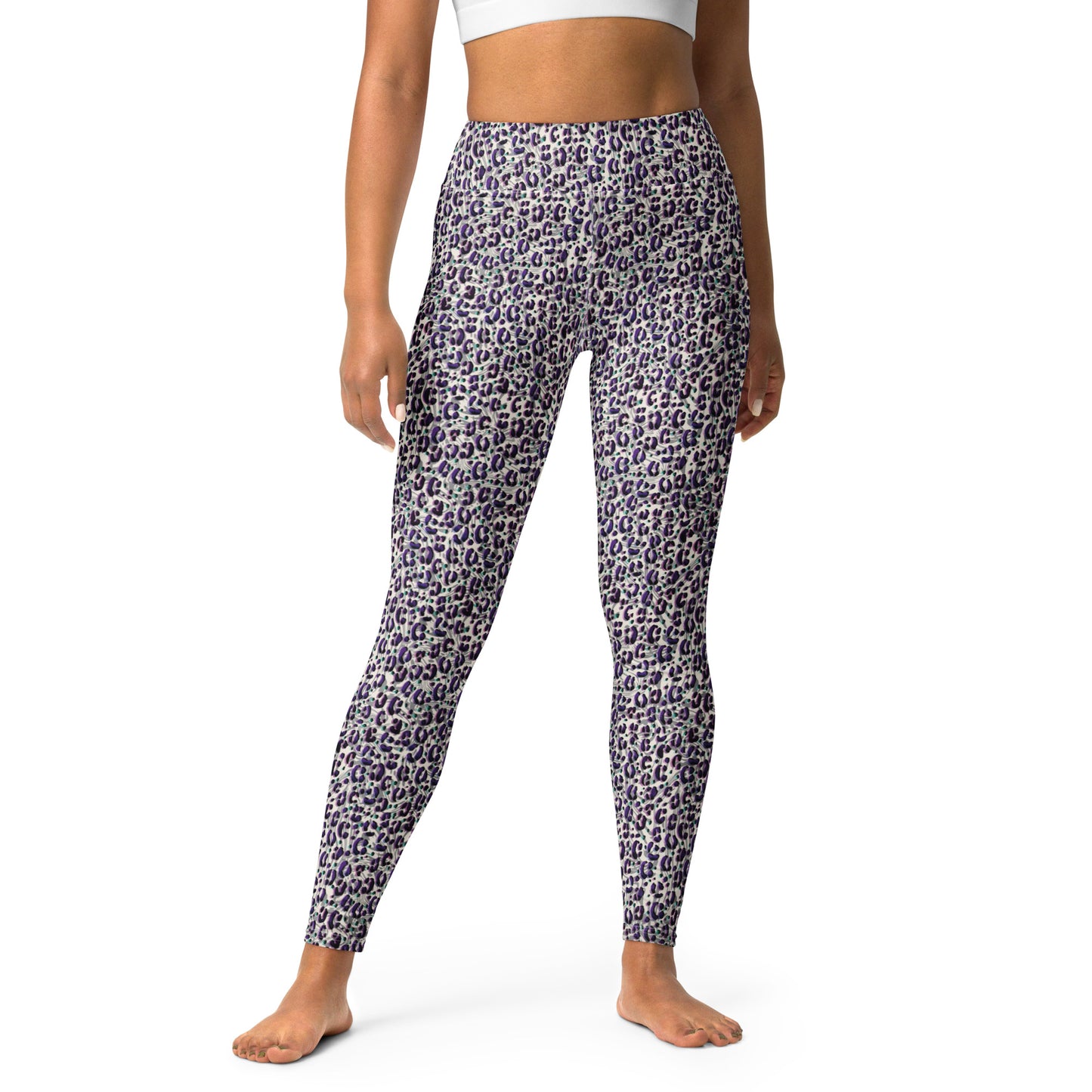 Jungle Rhythm High-Waisted Yoga Leggings