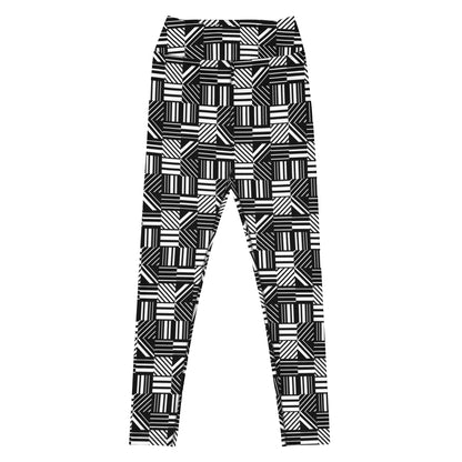 Zenith Zigzag High-Waisted Yoga Leggings