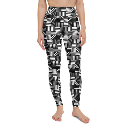 Zenith Zigzag High-Waisted Yoga Leggings