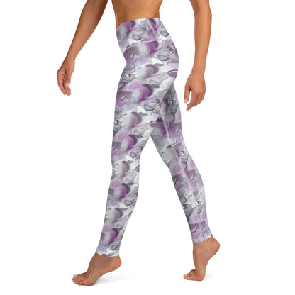 Daydream Purple High-Waisted Yoga Leggings