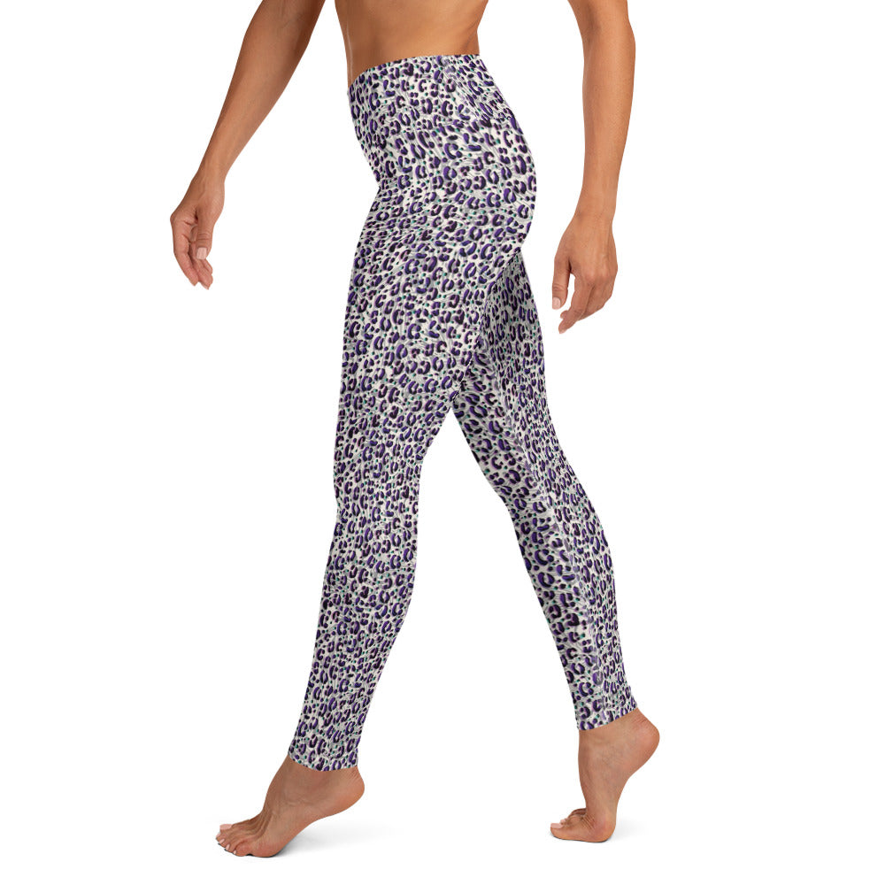 Jungle Rhythm High-Waisted Yoga Leggings