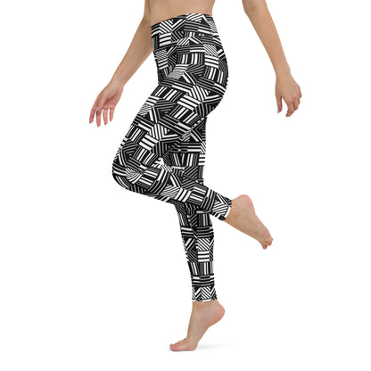 Zenith Zigzag High-Waisted Yoga Leggings