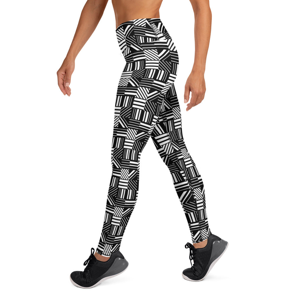 Zenith Zigzag High-Waisted Yoga Leggings