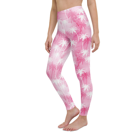 Tropic Blush Pink Harmony High-Waisted Yoga Leggings
