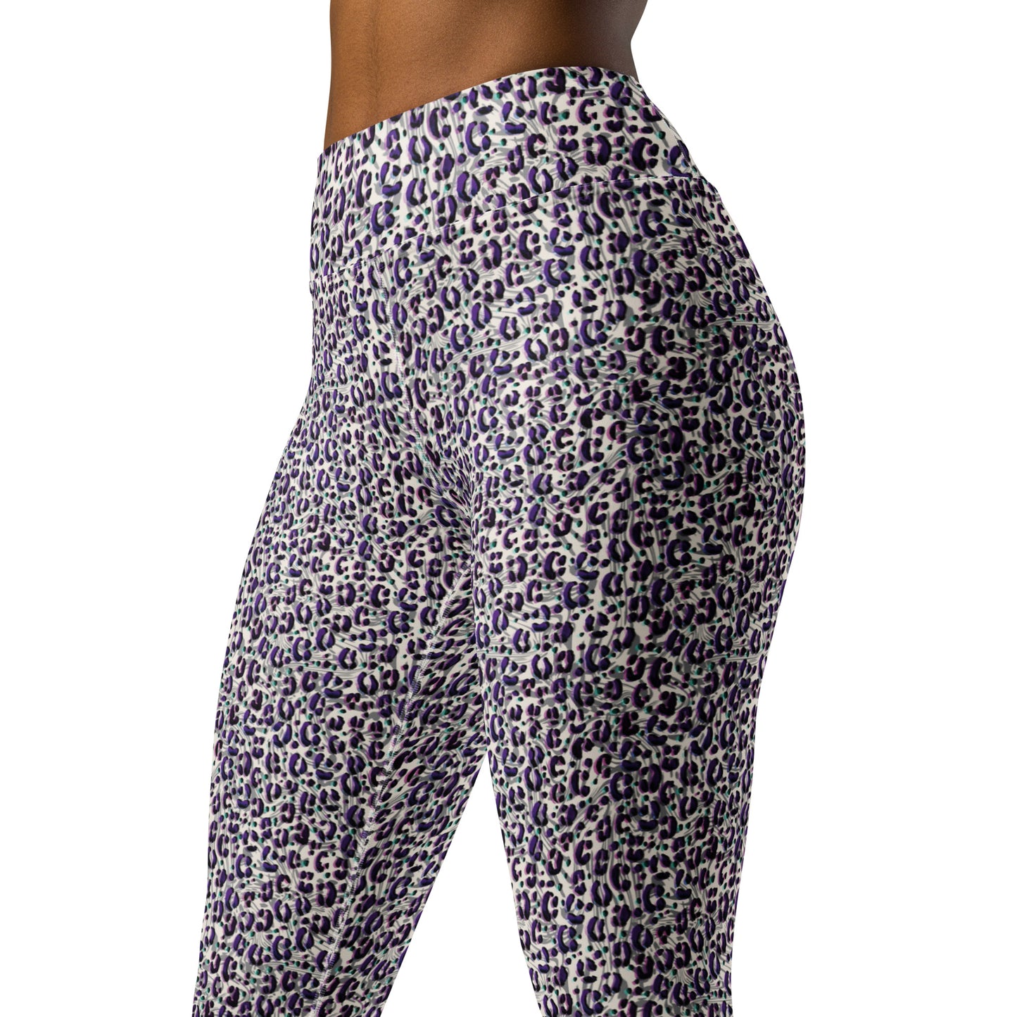 Jungle Rhythm High-Waisted Yoga Leggings