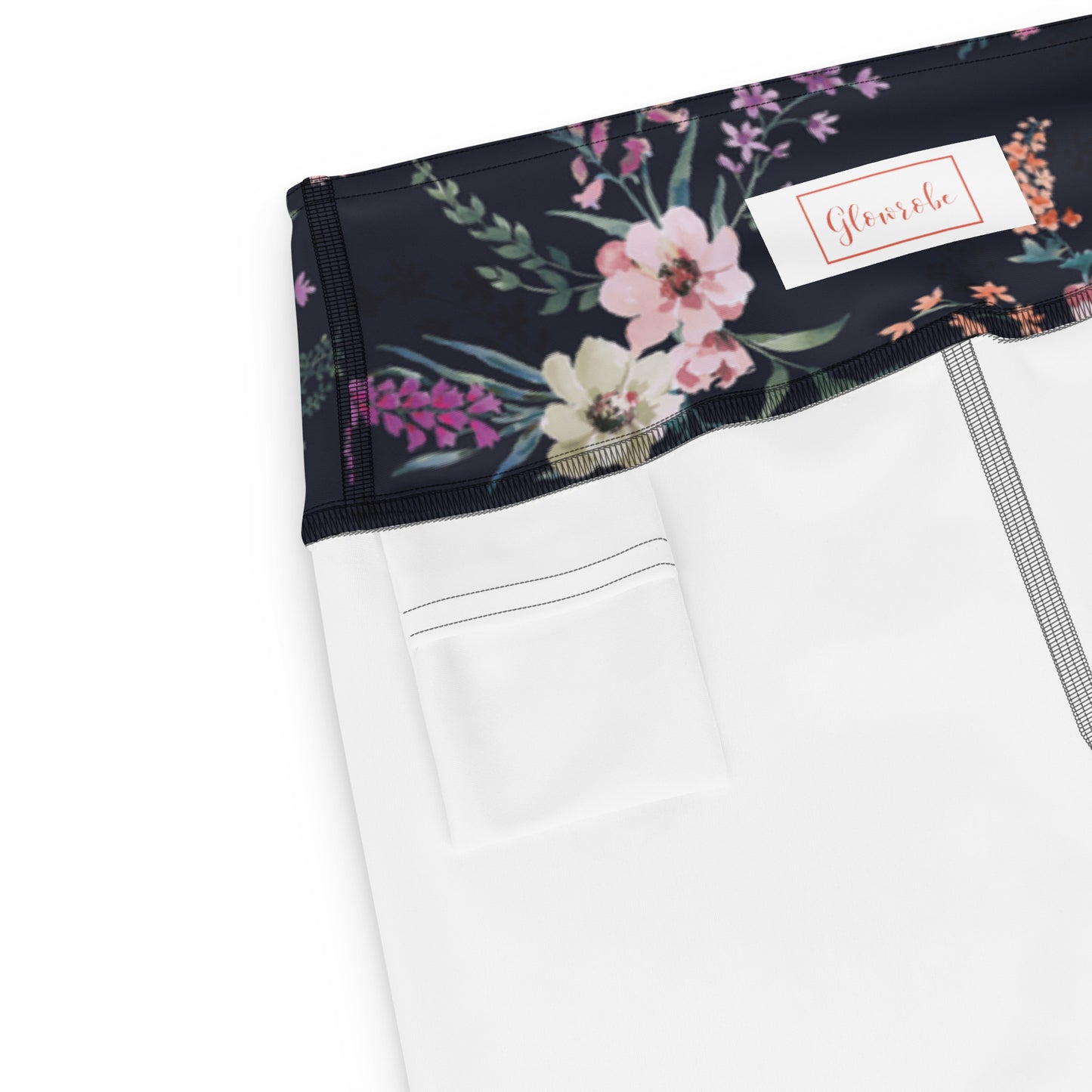 Floral Serenity High-Waisted Yoga Leggings