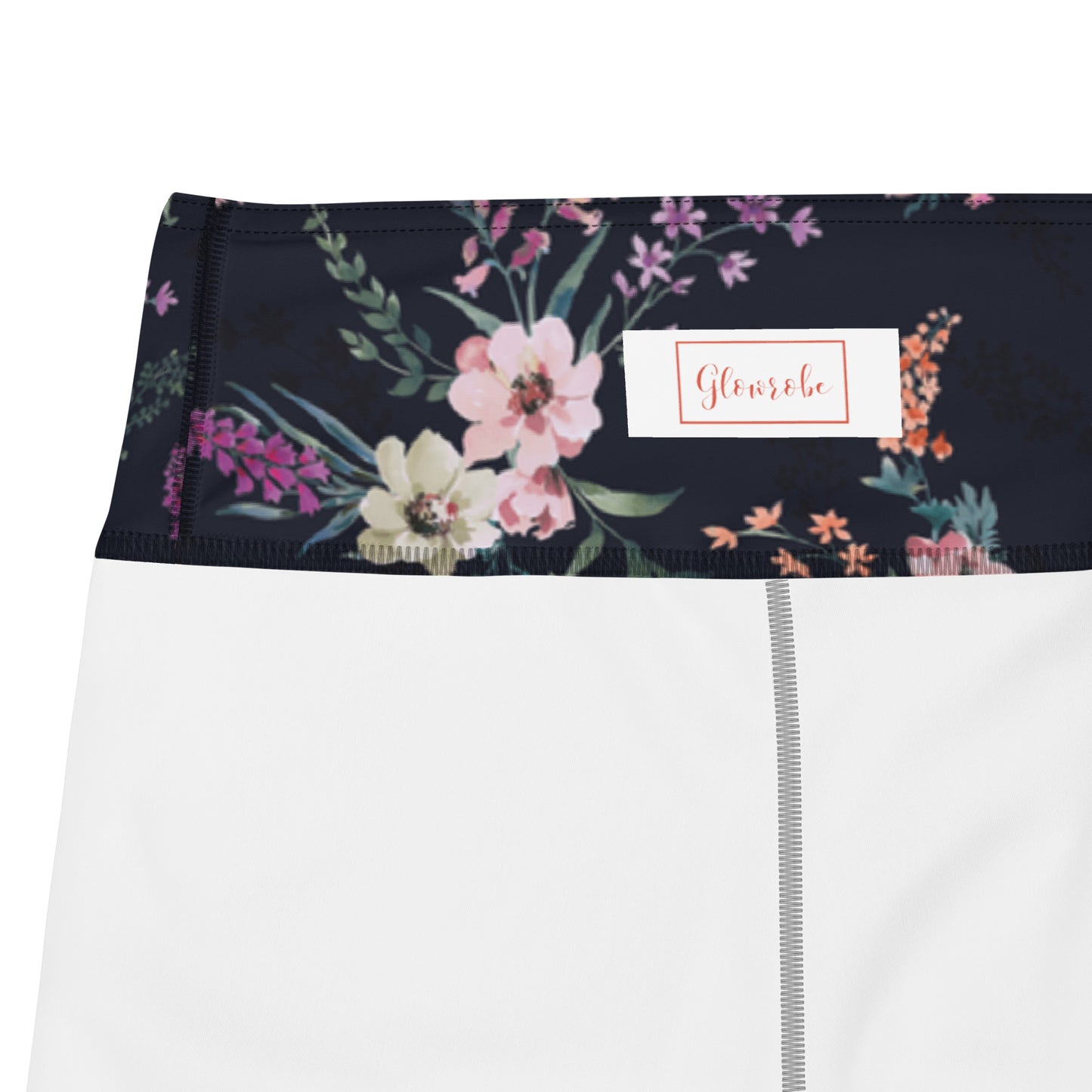 Floral Serenity High-Waisted Yoga Leggings