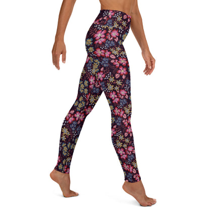 Meadow Marvel High-Waisted Yoga Leggings