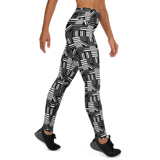 Zenith Zigzag High-Waisted Yoga Leggings