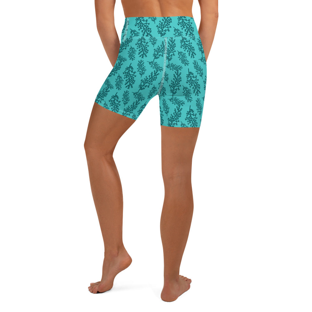 Sapphire Grove Yoga Shorts