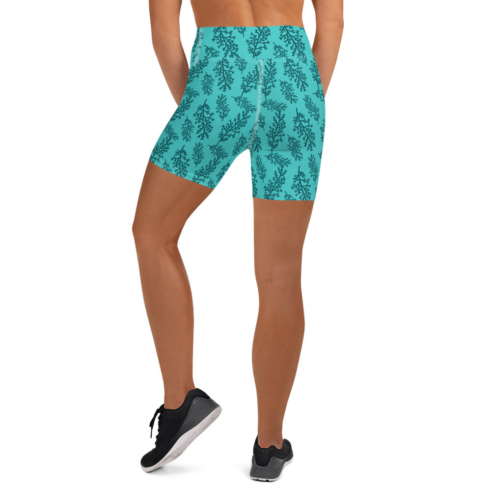 Sapphire Grove Yoga Shorts