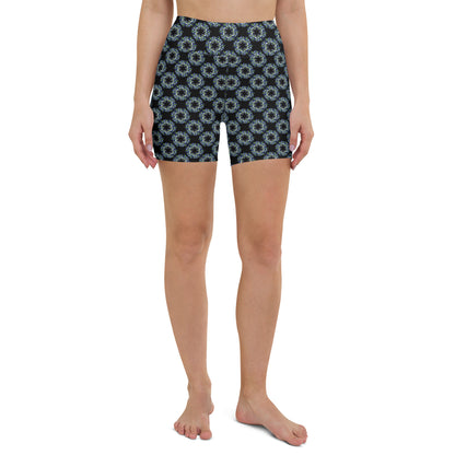 Bloom in the Dark Yoga Shorts