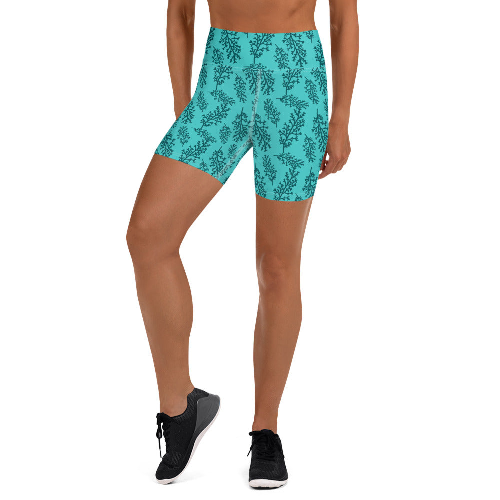 Sapphire Grove Yoga Shorts