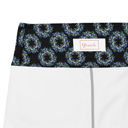 Bloom in the Dark Yoga Shorts