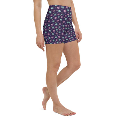 Tolopea Tropical Vibes Yoga Shorts