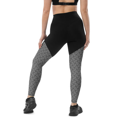 Circlet Charm High-Waisted Sports Leggings