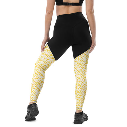 Sunset Fusion Sports Leggings