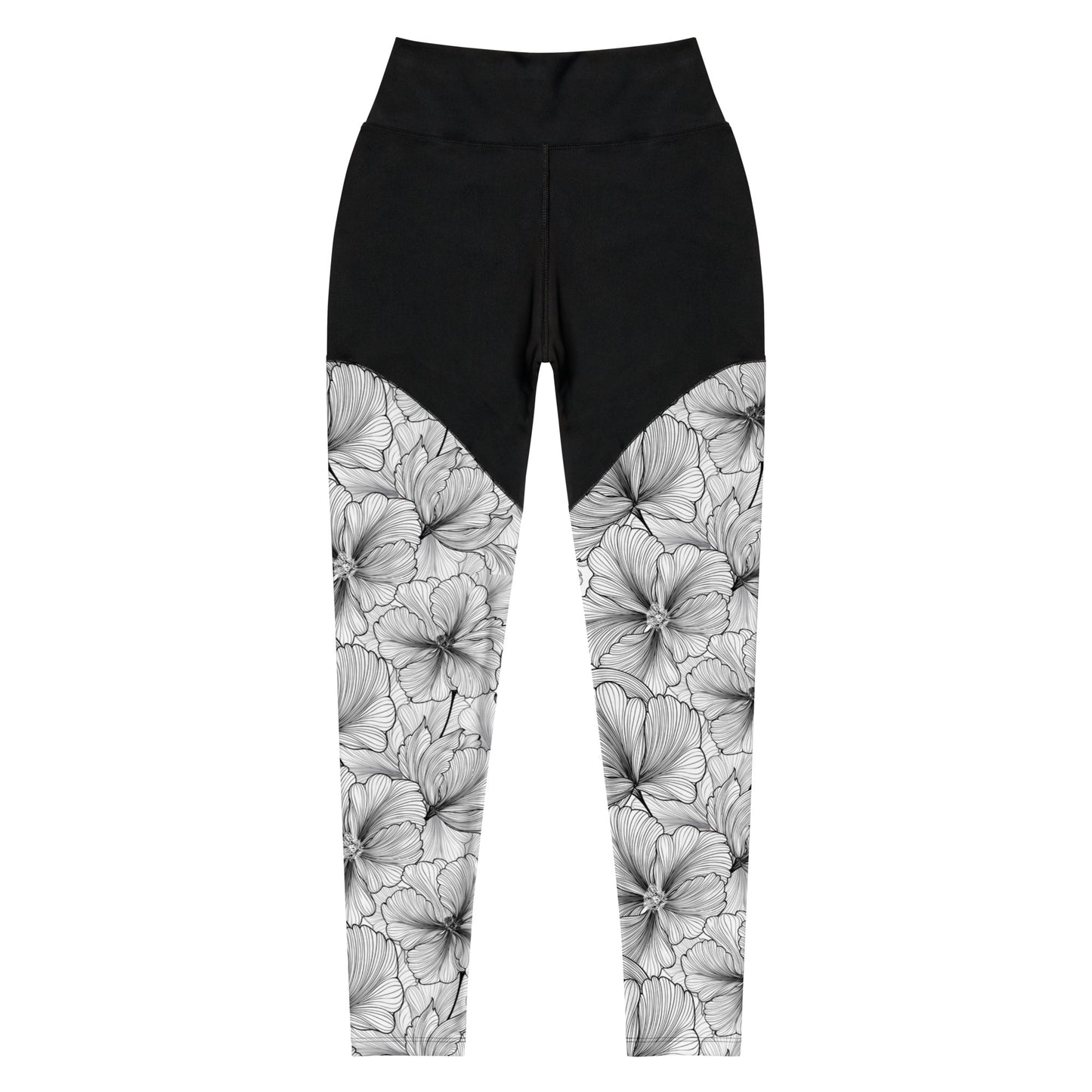 Botanical Harmony Athleticwear Sports Leggings