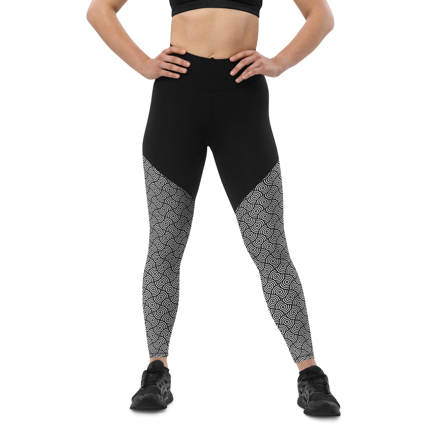 Circlet Charm High-Waisted Sports Leggings