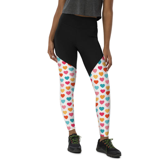 Heart Heaven Athleticwear Sports Leggings