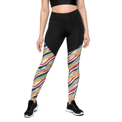 Artistic Adventure Athleticwear Sports Leggings