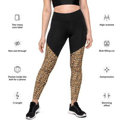 Animal Instinct Printed Sports Leggings