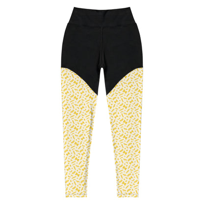 Sunset Fusion Sports Leggings